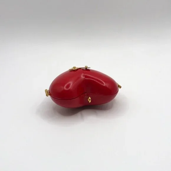 Hallmark Heart of Christmas Hinged Keepsake Ornament Winter Scene 1993 - Picture 3 of 13